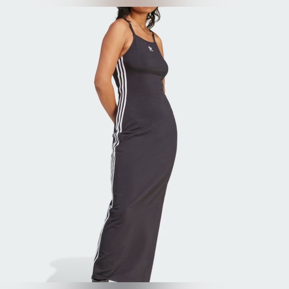 Adidas ADICOLOR 3-STRIPES MAXI
DRESS - Picture 2 of 10